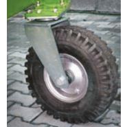 1502 - Enrubanneuse agricole Zagroda sp. z o.o. sp.k - poids 850 kg - attelage bas ou haut, bras hydraulique, table 4 rouleaux_3