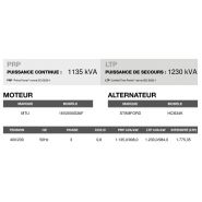 AT-1230 - Groupe électrogène en container triphasé 50 Hz 1.230,0 kVA - Inmesol - Moteur MTU et alternateur Stamford_3