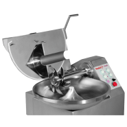 Cutter inox 20L sans vibrations pour usage professionnel