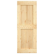 Vidaxl porte narvik 85x210 cm bois massif de pin 154438_3