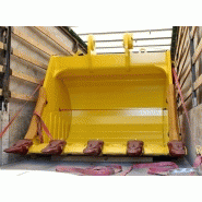 Godet rétro compatible avec plusieurs marques de pelles