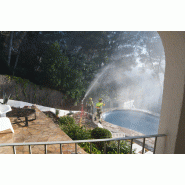 Syst�me portable SIDEINFO Zapadores - d�fense incendie portable avec canon et tr�pied - zone prot�g�e 1 900 � 6 400 m�_3