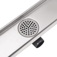 Vidaxl drain de douche linéaire 730 x 140 mm acier inoxydable 142178_3