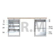 Etablis standard ERGO L2000/2500 x P700 mm_3