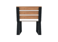 Assise - Large assise et renforts du dossier - Havane HPL_3