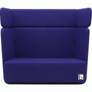 Canapé Softline Basket- 2 places - Feld Mauve 581, Haut_3