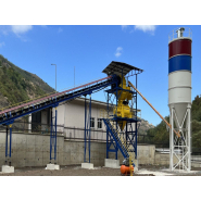 Centrale à béton 60 m³ - Malaxeur à double arbre 1500L - Silo 60 tonnes - Automatisation incluse_3