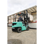 Chariot élévateur thermique Mitsubishi Grendia ES FD/FG35N - 3500 kg - Diesel/Gaz - Hauteur de levage jusqu'à 7000 mm_3