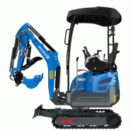 Mini pelle 1500 kg neuve Canopy Rippa R15-5 avec godets_3