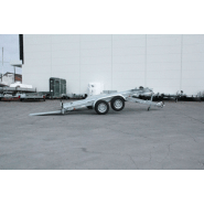 Remorque pour voiture lider 39740 avec châssis modulaire en acier galvanisé