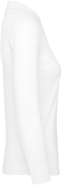Polo femme ID.001 manches longues - 100% coton pré-rétréci - Réf: CGPWI13_3