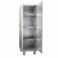 Armoire haute inox P 600 x H 1800 -1 porte battante_3