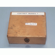 Coffret de 16 poids d'étalonnage antique / vintage de laboratoire 5mg à 100g_3