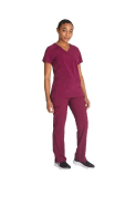 Haut cache-cœur femme - Réf: DKE625 - Dickies Medical - 95% polyester, 5% élasthanne_3