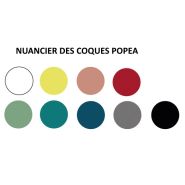 Siège sur poutre POPEA - Coque en polypropylène, 9 coloris disponibles, options éco-compatibles_3