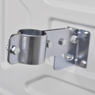 Vidaxl miroir de trafic convexe rectangulaire 40x60cm avec réflecteurs 141682_3