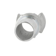 Demi-raccord symétrique avec verrou - DN 40 mm - Embout annelé Ø 45 mm - Alu_3