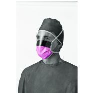 Masque chirurgical - Medline - Type IIR - Résistant aux fluides - Couche externe violette_3
