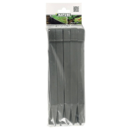 Nature chevilles d'ancrage de jardin 10 pcs gris 428505_3