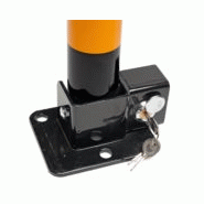 Barrière de parking professionnelle avec armature en tube d'acier de 60 mm de diamètre