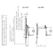 Treuil à crémaillère 1685 - Haacon France - capacité de levage 1,5 à 10 tonnes, manivelle autoblocante_3