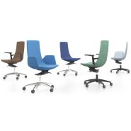 North Cape - Chaise de bureau élégante - Narbutas Furniture UAB - Accoudoirs rectangulaires design_3