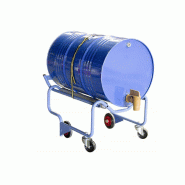 Chantier à fût 60 à 220 L - dossier amovible - 250 kg_3