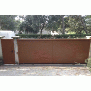Portail coulissant standard plein - 3500 / 1780_3