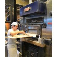 Four à bois à sole tournante Minirotor - 2,7m2 - robuste, isolation thermique, boulangerie, pâtisserie, traiteur_3