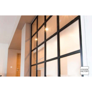 Verrière d'atelier en acier sur mesure - modèles classique, loft, artiste ou bistrot_3