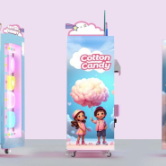 Machine automatique à barbe à papa M3 - 2800W - Temps de fabrication 80-130 s/p - FESTI MARKET - Ref FM-M3-MCCCST_3