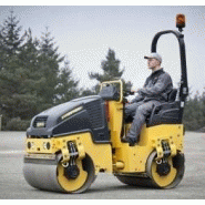 Rouleaux tandem vibrants articulés BW 100 ADM Bomag - 1,7 t à 2 t - moteur Kubota 15 ch_3