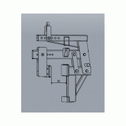 Pinces pour murs béton en l eichinger de 1 & 3 tonnes.  Référence 1568.2_3