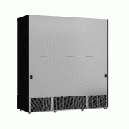 Réfrigérateur 3 portes en verre noir jde-1530r bl 7455.2235 COMBISTEEL_3