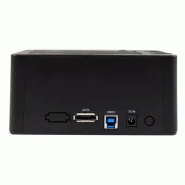 Station d'accueil USB 3.0 / eSATA pour 2 disques durs SATA III de 2,5 / 3,5 - Dock HDD / SSD avec UA_3