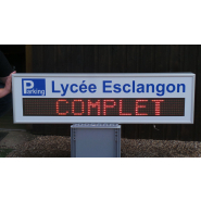 Système de gestion de parking composé d'un ou plusieurs afficheurs de 7 couleurs idéale pour les centres commerciaux, les entreprises, ...- MATPARK_3