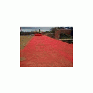 Grillage avertisseur résistant à la moisissure pour travaux de construction