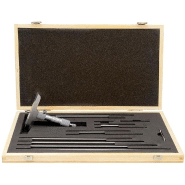 Micromètre de profondeur - 0-25 mm - Précision 0,01 mm - Pont de 100 mm_3