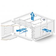Multi Cubed - Chambre froide modulable Incold - Épaisseur 60 à 140 mm_3