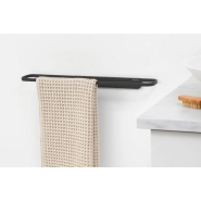 Porte-serviettes MindSet Brabantia - Design épuré en métal avec revêtement minéral - Résistant à la corrosion_3