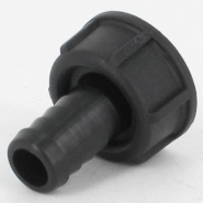 Raccord annelé droit - F 3/4