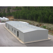 Hangar gamme EcoRapid - idéal pour écuries, boxes, manèges - Cualimetal_3