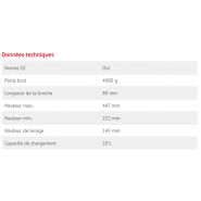 9885 - Cric à vérin hydraulique BGS Technic - Capacité de chargement 10T - Avec soupape de sécurité et tige de piston télescopique_3