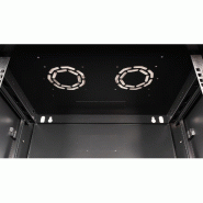 VALUE Boîtier mural 19 pouces 9U, 600 x 450 mm, noir, kit à assembler_3