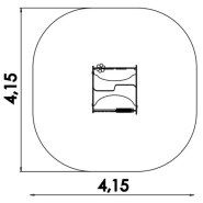 Maisonnette en acier inoxydable et PEHD haute qualité - Aire de jeux conforme EN1176 - Référence BT12037_3