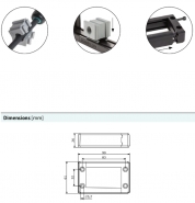 Passages pour câbles avec connecteurs - DES 10 - cadre divisible pour câbles de 2 à 34mm_3