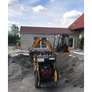 Engin compact avec capacité de charge maximale de 350 kg