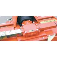 Herse rotative pour ensemencement sur terrains réduits