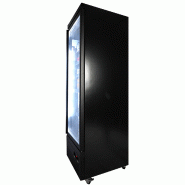 Réfrigérateur 1 porte en verre noir ceb-500r bl l620 7526.0100 COMBISTEEL_3
