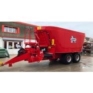 Sd 16vm - mélangeuse agricole double vis sans fin - capacité 16m3 - idéale pour grosses balles et aliments fibreux_3